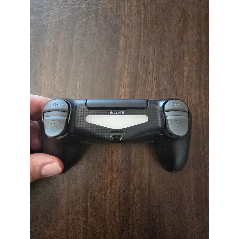 Sony PS4 Dualshock 4 Steel Black Wireless Controller CUH-ZCTU‎ TESTED